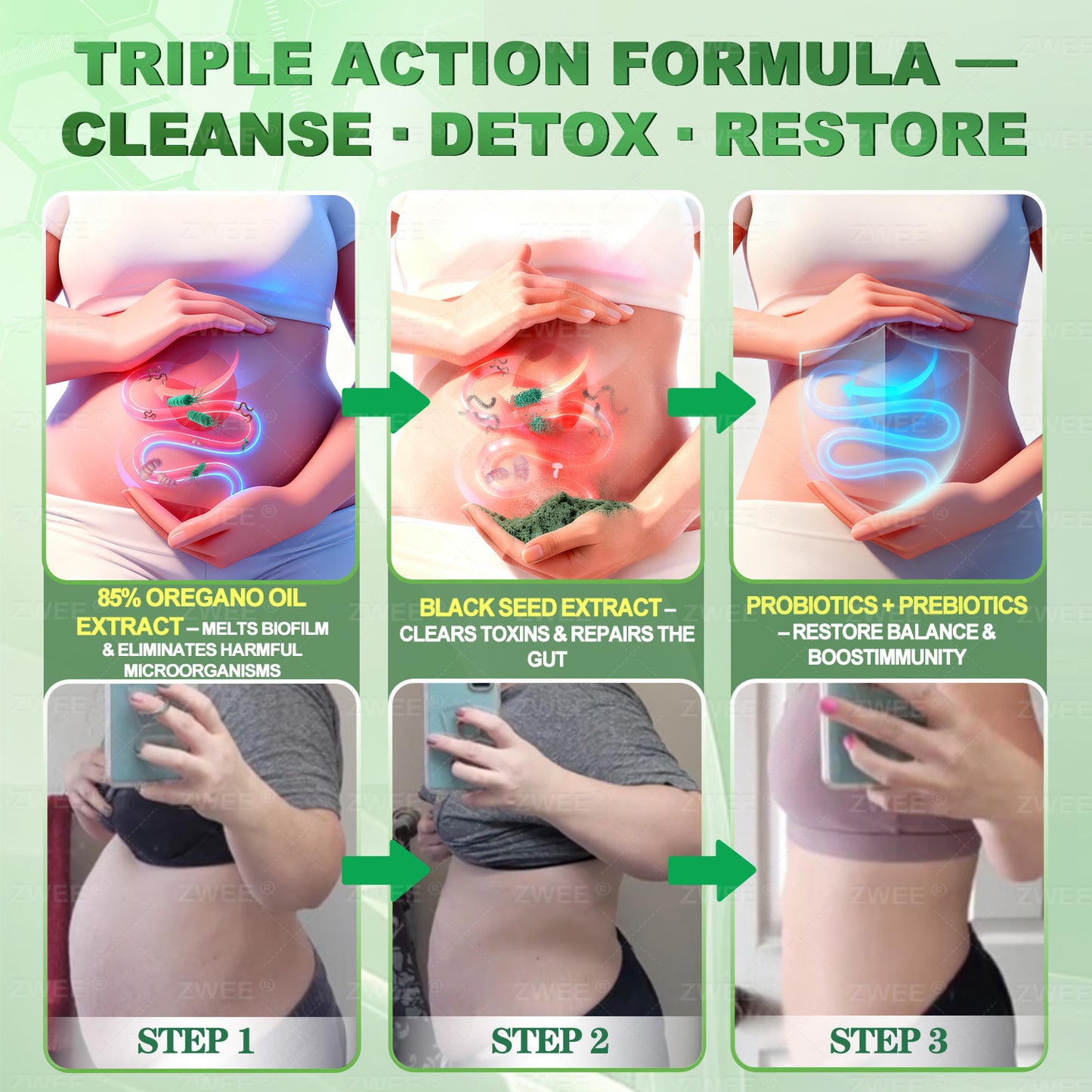 𝗭𝐖𝗘𝐄®🏅𝑮𝑳𝑷-1 7-𝑫𝒂𝒚 𝑮𝒖𝒕 𝑪𝒍𝒆𝒂𝒏𝒔𝒆 & 𝑺𝒍𝒊𝒎 𝑺𝒖𝒑𝒑𝒐𝒓𝒕 𝑶𝒓𝒂𝒍 𝑺𝒐𝒍𝒖𝒕𝒊𝒐𝒏-(𝐎𝐧𝐜𝐞 𝐚 𝐝𝐚𝐲, 𝐫𝐞𝐬𝐮𝐥𝐭𝐬 𝐢𝐧 𝟕 𝐝𝐚𝐲𝐬), 𝑾𝒊𝒕𝒉 10 𝑩𝒊𝒍𝒍𝒊𝒐𝒏 𝑪𝑭𝑼 𝑨𝒄𝒕𝒊𝒗𝒆 𝑷𝒓𝒐𝒃𝒊𝒐𝒕𝒊𝒄𝒔, 𝑺𝒖𝒑𝒑𝒐𝒓𝒕𝒔 𝒘𝒆𝒊𝒈𝒉𝒕 𝒎𝒂𝒏𝒂𝒈𝒆𝒎𝒆𝒏𝒕, 𝒉𝒆𝒂𝒓𝒕 𝒉𝒆𝒂𝒍𝒕𝒉, 𝒅𝒊𝒂𝒃𝒆𝒕𝒆𝒔, 𝒈𝒖𝒕 & 𝒘𝒐𝒎𝒆𝒏'𝒔 𝒉𝒆𝒂𝒍𝒕𝒉, 𝒇𝒊𝒓𝒎𝒊𝒏𝒈 𝒔𝒌𝒊𝒏,𝒘𝒉𝒊𝒍𝒆 𝒔𝒆𝒂𝒔𝒐𝒏𝒂𝒍 𝒊𝒎𝒎𝒖𝒏𝒆 𝒔𝒖𝒑𝒑𝒐𝒓𝒕