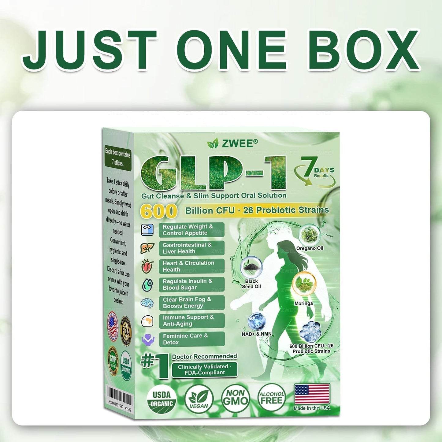 𝗭𝐖𝗘𝐄®🏅𝑮𝑳𝑷-1 7-𝑫𝒂𝒚 𝑮𝒖𝒕 𝑪𝒍𝒆𝒂𝒏𝒔𝒆 & 𝑺𝒍𝒊𝒎 𝑺𝒖𝒑𝒑𝒐𝒓𝒕 𝑶𝒓𝒂𝒍 𝑺𝒐𝒍𝒖𝒕𝒊𝒐𝒏-(𝐎𝐧𝐜𝐞 𝐚 𝐝𝐚𝐲, 𝐫𝐞𝐬𝐮𝐥𝐭𝐬 𝐢𝐧 𝟕 𝐝𝐚𝐲𝐬), 𝑾𝒊𝒕𝒉 10 𝑩𝒊𝒍𝒍𝒊𝒐𝒏 𝑪𝑭𝑼 𝑨𝒄𝒕𝒊𝒗𝒆 𝑷𝒓𝒐𝒃𝒊𝒐𝒕𝒊𝒄𝒔, 𝑺𝒖𝒑𝒑𝒐𝒓𝒕𝒔 𝒘𝒆𝒊𝒈𝒉𝒕 𝒎𝒂𝒏𝒂𝒈𝒆𝒎𝒆𝒏𝒕, 𝒉𝒆𝒂𝒓𝒕 𝒉𝒆𝒂𝒍𝒕𝒉, 𝒅𝒊𝒂𝒃𝒆𝒕𝒆𝒔, 𝒈𝒖𝒕 & 𝒘𝒐𝒎𝒆𝒏'𝒔 𝒉𝒆𝒂𝒍𝒕𝒉, 𝒇𝒊𝒓𝒎𝒊𝒏𝒈 𝒔𝒌𝒊𝒏,𝒘𝒉𝒊𝒍𝒆 𝒔𝒆𝒂𝒔𝒐𝒏𝒂𝒍 𝒊𝒎𝒎𝒖𝒏𝒆 𝒔𝒖𝒑𝒑𝒐𝒓𝒕